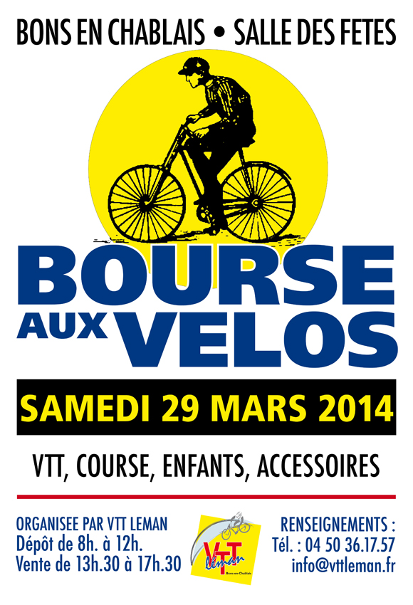 Affiche bourse aux vélos 14